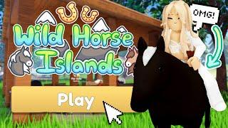 STAR STABLE PLAYER TRYS *ROBLOX HORSE GAMES!!* 