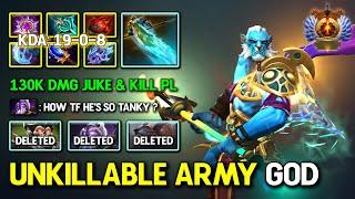 UNKILLABLE ARMY GOD CARRY Phantom Lancer Max Slotted Item With 130K DMG Juke & Kill 7.37c DotA 2