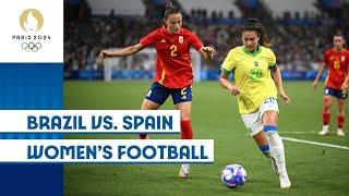  Brazil vs. Spain  | Women's Football | #Paris2024 Highlights