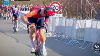INEOS Late Attack during Extremely Technical Finale | Paris Nice 2023 Stage 5
