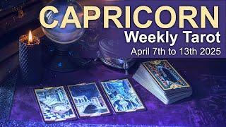 CAPRICORN "MAKING A BIG MOVE!"  Weekly Tarot Reading April 7th-13th 2025 #capricorntarot #april2025