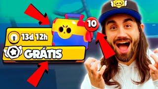 COMO GANHAR muita MEGA-CAIXA  + CHANCE dos DROPS, Brawl Stars