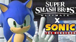 What If Sonic Was Released in Smash Today as DLC? Reimagining Sonic (Super Smash Bros. Ultimate)