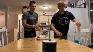 First "To" Trick Shot Competition [Zac vs Jamie]