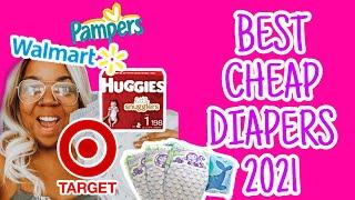 BEST CHEAP DIAPERS 2021 | DIAPER BRAND COMPARISON | MOM TESTED | DIAPER LEAK ABSORPTION TEST