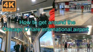 How to get around at the Chicago O’hare international Airport - part 1 #ohareairport #ohare