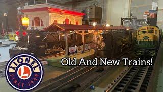Old and New O scale Trains on the August 2024 Layout Update!  #lioneltrains #oscale