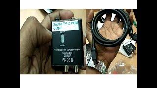 Unboxing FiiO D03K Optical to Stereo Audio Converter | Digital Optical Audio Toslink Cable