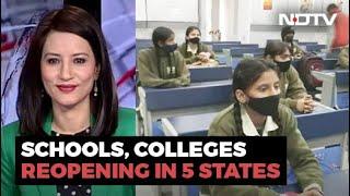 Schools, Colleges Reopen In 5 States As Covid Cases Drop, Other Top Stories | Good Morning India