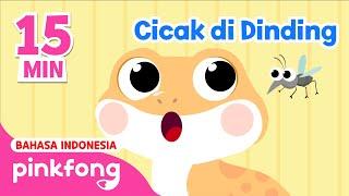 Cicak Cicak di Dinding & Pok Ame-ame | Lagu Anak Indonesia | Pinkfong Baby Shark untuk Anak anak