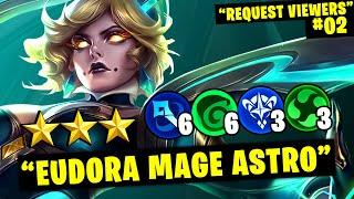 DITANTANG VIEWERS HYPER EUDORA - EUDORA MAGE ASTRO! - Magic Chess Mobile Legends