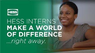 Hess Empowers Future Professionals with Meaningful Internship Programs