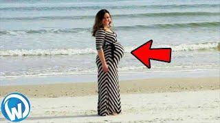 He Took A Photo Of His Pregnant Wife,  But When He Saw The Photo