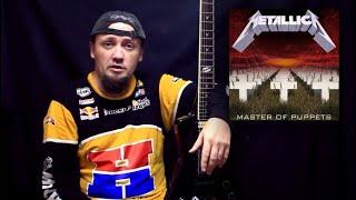 Разбор всего трека Master of Puppets - Metalliсa. Все гитарные партии.