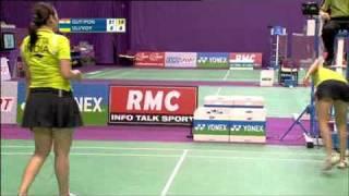 Jwala Gutta - Ashwini Ponnappa - Women's Double - YONEX BWF WORLD CHAMPIONSHIPS 2010