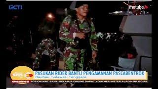 Pasukan Rider TNI AD Bantu Pengamanan Pasca Bentrok di Buton - SIP 08/06