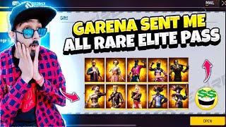 Garena Gifted Me All Golden Elite Pass Season 1 To Season 5  || Free Fire