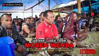 Sumbangan dan Suasana Duka Alhm. Moren Wenda di Wamena Papua Pegunungan