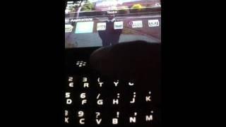 How to get stopwatch on a BlackBerry 9300