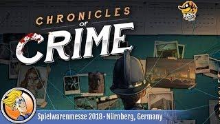 Chronicles of Crime — game preview at Spielwarenmesse 2018