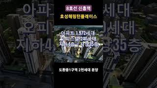 8호선 성남 신흥역, 상입지역 재개발 분양