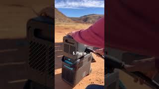 Off-Grid RV Power | PowerHouse 767 and Expansion #shorts #offgrid #rv #portablepowerstation
