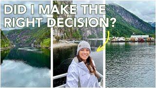 I took a scenic fjords cruise in Bergen, Norway | Norwegian Prima 10-Day Solo Cruise!