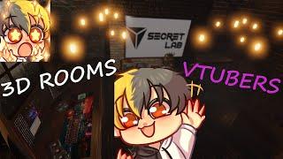 How To: Vtuber / Vroid 3D Environments / Rooms