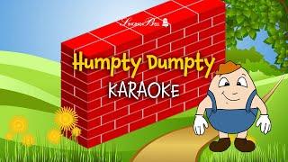 Humpty Dumpty | Karaoke with Lyrics for kids