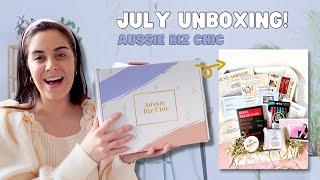 July Unboxing - Aussie Biz Chic Subscription Box (Female Entrepreneur Subscription Box in Australia)