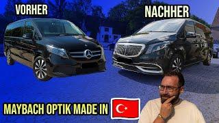 MAYBACH Optik. Lohnt sich der VIP Umbau einer Mercedes Benz V Klasse?