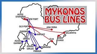 Mykonos' Public Transport : Buses and Sea Buses [Full Guide]