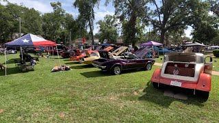 Car Show in Hughes Springs Texas (7-1-23)