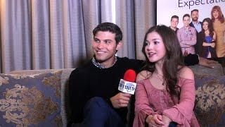 One on one with Luke Bilyk and Katie Douglas, stars of the new TV series Raising Expectations