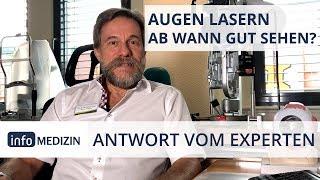 Augenlasern: Kann ich direkt nach der OP gut sehen? | Expertenantwort von Prof. Dr. Frohn