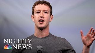 Facebook, Twitter, Google Face More Criticism Over Bullying, Fake News | NBC Nightly News