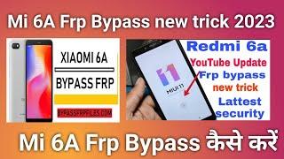 redmi 6a frp bypass || redmi 6a frp bypass without pc || mi frp bypass 2023