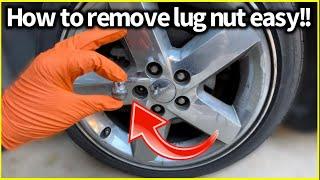 How to remove stripped lug nut easy and cheap