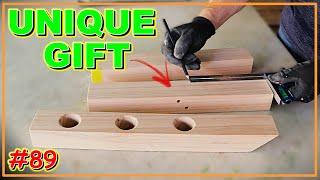 UNFORGETTABLE GIFT FOR FRIENDS - MADE WITH WOOD (VIDEO #89) #woodworking #woodwork #joinery