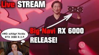 Big Navi RX 6000 Release! AMD schlägt Nvidia  RTX 3080 R.I.P. Live STREAM mit GucksTV