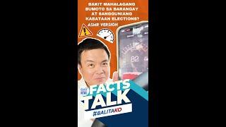 ASMR Challenge with Emil Sumangil: Bakit mahalagang bumoto sa BSKE? | Facts Talk: Balita Ko