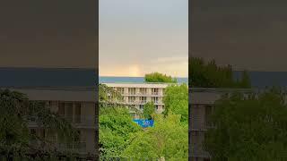 Rainbow in the sea, Albena #albena #boulitravel #4k60 #rainbow #blacksea #bulgaria