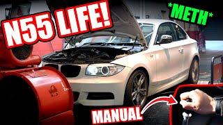 BMW 135i Tuning with METH!! *MANUAL* E82