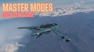 Master Modes - Quick Start Guide 3.23