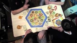 Настольная игра и Санька Саф №1 "Колонизаторы" ч2