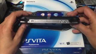 PLAYSTATION VITA UNBOXING WIFI VERSION CANADA