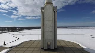 Парк победы в Прохоровке. Белгород. Съемка с воздуха.