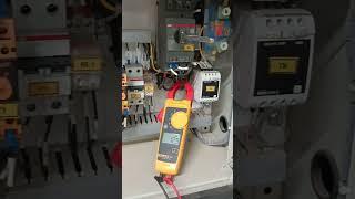 18.5 KW star delta starter feeder in panel board #electrician #electrical #motor #panel #viralvideo