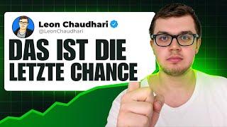 Das ist die letzte Chance...