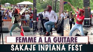 Femmealaguitare sakaje Indiana Fest! Full Performance  | 3 Dimansyon | jevivrai